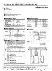 LT1550W datasheet pdf SHARP
