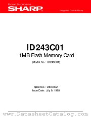ID243C01 datasheet pdf SHARP