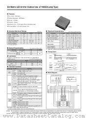 LT1465ED datasheet pdf SHARP