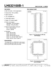 LH532100B-1 datasheet pdf SHARP