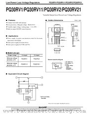 PQ30RV21 datasheet pdf SHARP