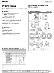 PC829-SERIES datasheet pdf SHARP