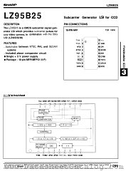LZ95B25 datasheet pdf SHARP