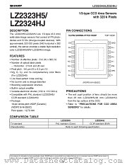 LZ2323H5 datasheet pdf SHARP