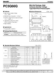 PC3Q66Q datasheet pdf SHARP