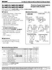 S21ME6F datasheet pdf SHARP