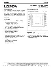 LZ2463A datasheet pdf SHARP
