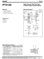 PT4120 datasheet pdf SHARP