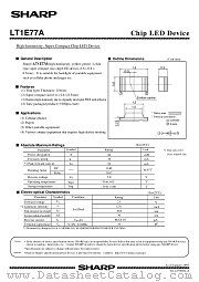 LT1E77A datasheet pdf SHARP