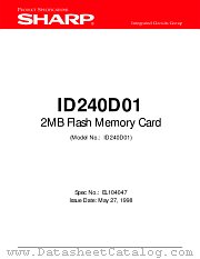 ID240D01 datasheet pdf SHARP