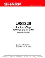 LRS1329 datasheet pdf SHARP