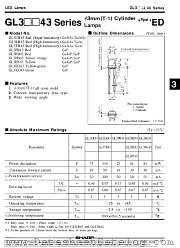 GL3HS43 datasheet pdf SHARP