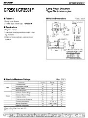 GP2S01 datasheet pdf SHARP