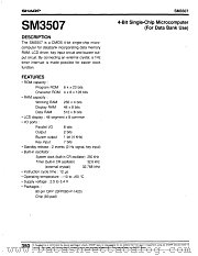 SM3507 datasheet pdf SHARP