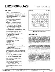 LH28F004SU-Z9 datasheet pdf SHARP