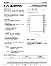 LZ21N3V datasheet pdf SHARP