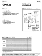 GP1L55 datasheet pdf SHARP
