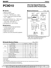 PC9D10 datasheet pdf SHARP