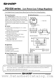 PQ1S30-SERIES datasheet pdf SHARP