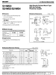 S21MS4 datasheet pdf SHARP