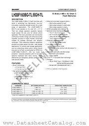 LH28F160BGH-TL datasheet pdf SHARP