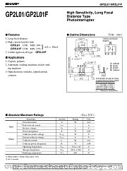 GP2L01F datasheet pdf SHARP
