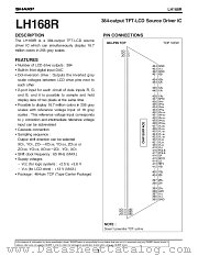 LH168R datasheet pdf SHARP