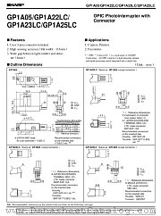 GP1A22LC datasheet pdf SHARP