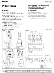 PC865-SERIES datasheet pdf SHARP
