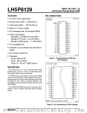 LH5P8129 datasheet pdf SHARP