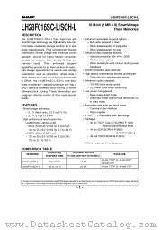 LH28F016SCH-L datasheet pdf SHARP
