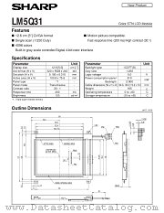LM5Q31 datasheet pdf SHARP