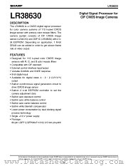 LR38630 datasheet pdf SHARP