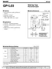 GP1L03 datasheet pdf SHARP
