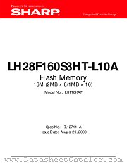 LH28F160S3HT-L10A datasheet pdf SHARP