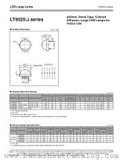LT9525D datasheet pdf SHARP