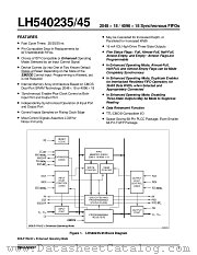 LH540235 datasheet pdf SHARP