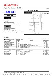 SF6L20U datasheet pdf Shindengen