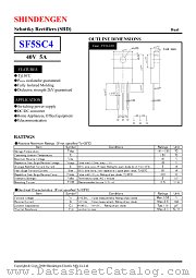 SF5SC4 datasheet pdf Shindengen