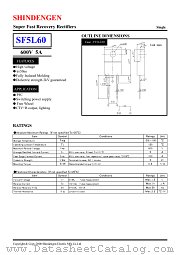 SF5L60 datasheet pdf Shindengen