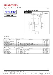 SF3L60U datasheet pdf Shindengen