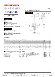SF30SC3L datasheet pdf Shindengen