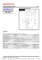 SF30JC6 datasheet pdf Shindengen