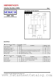 SF30JC10 datasheet pdf Shindengen