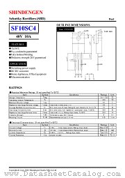 SF10SC4 datasheet pdf Shindengen