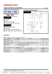 SF10LC2U datasheet pdf Shindengen