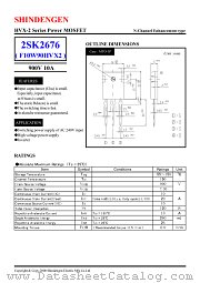2SK2676 datasheet pdf Shindengen