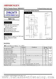 2SK2673 datasheet pdf Shindengen