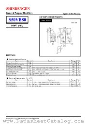 S50VB80 datasheet pdf Shindengen