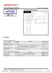S4VB20 datasheet pdf Shindengen
